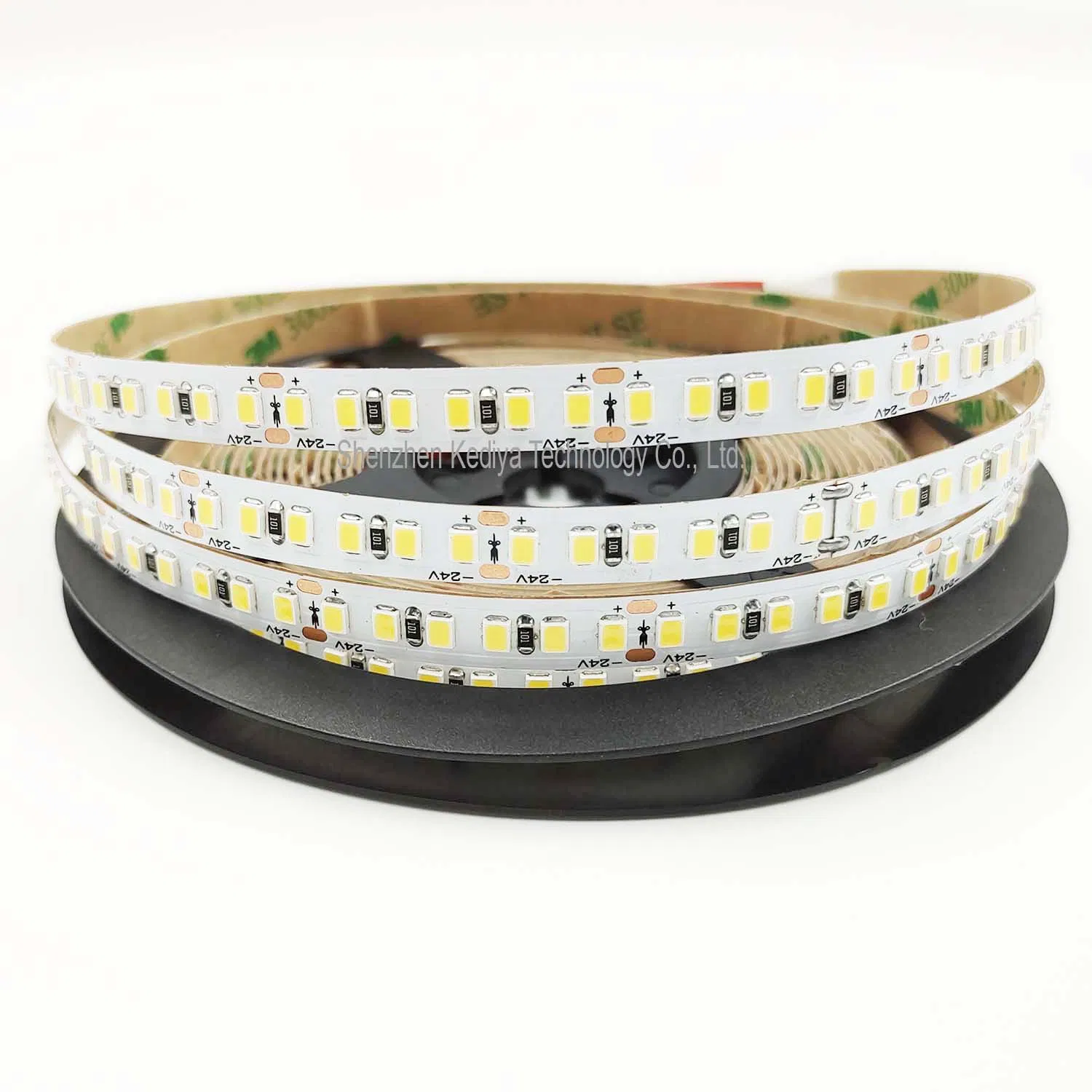 Factory 10mm Width IP20 2835 180 LEDs/M Naked Strip Light Tape Light for Commercial Places Decoration