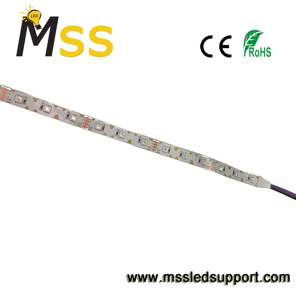 S Shape Zig Zag Foldable Bendable 12V 24V RGB LED Strip Light RGB LED