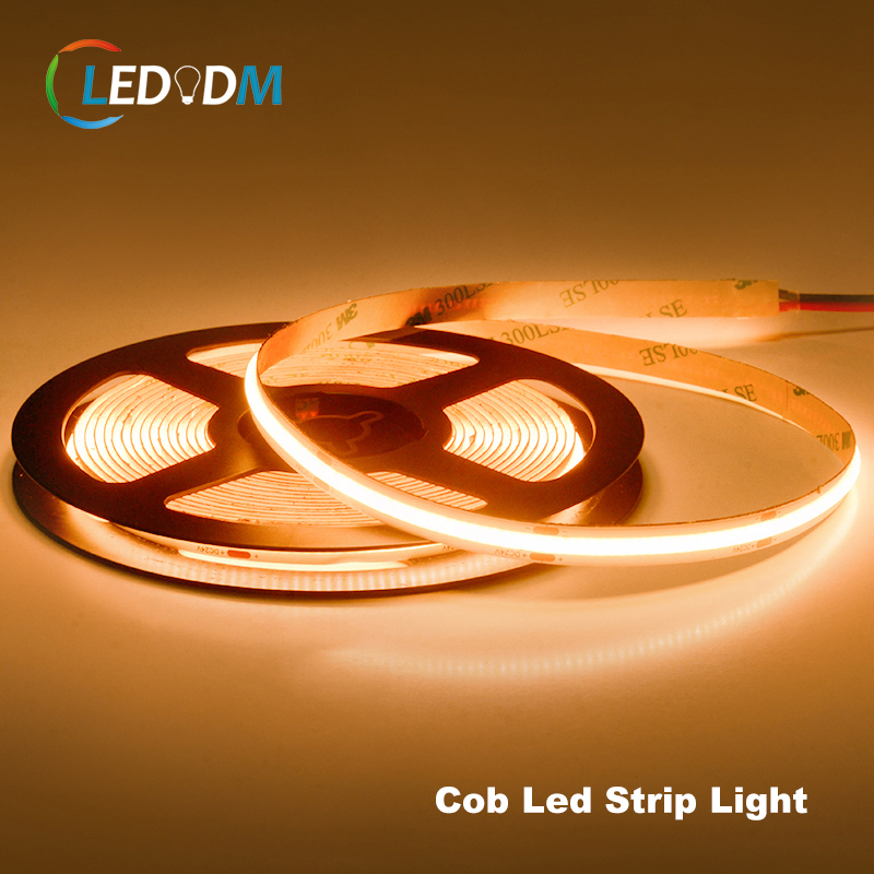 Dim to Warm 24V Dotless Dimmable Rgbic Smart Side Emitting Cheap Dream Color 4000K COB LED Strip with ETL CE Rhos