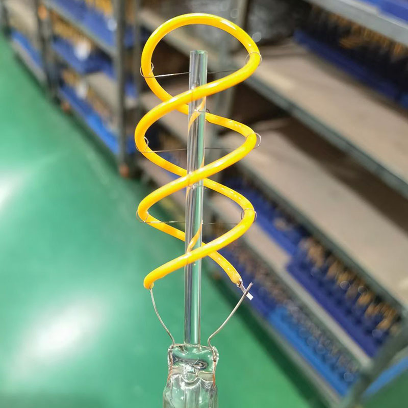 130mm FPC Flexible LED Filament 1c100b 3V 200mA Amber 2100-2300K SMD