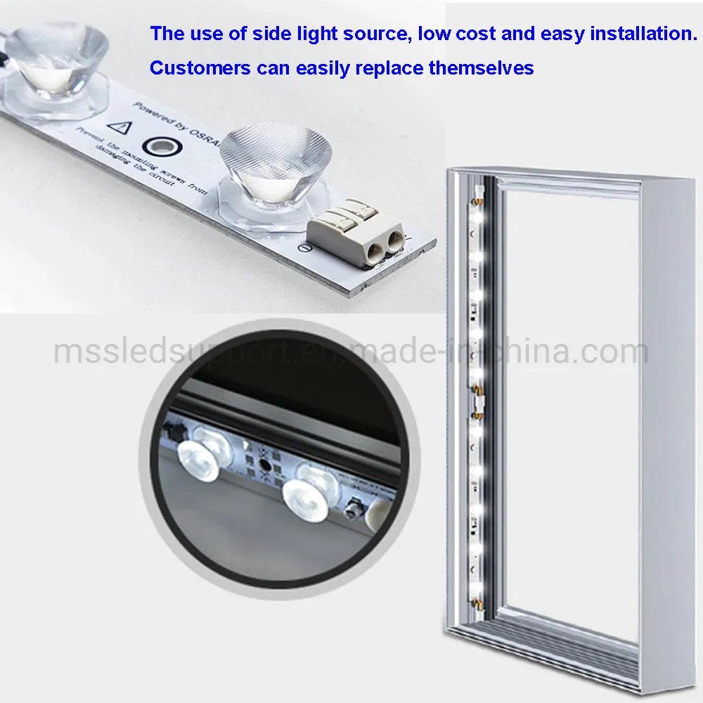 High Power 0sram LED Lightbar 24V 21W LED Edge Light Rigid Bars for Double Side Light Box Whose Depth +5cm