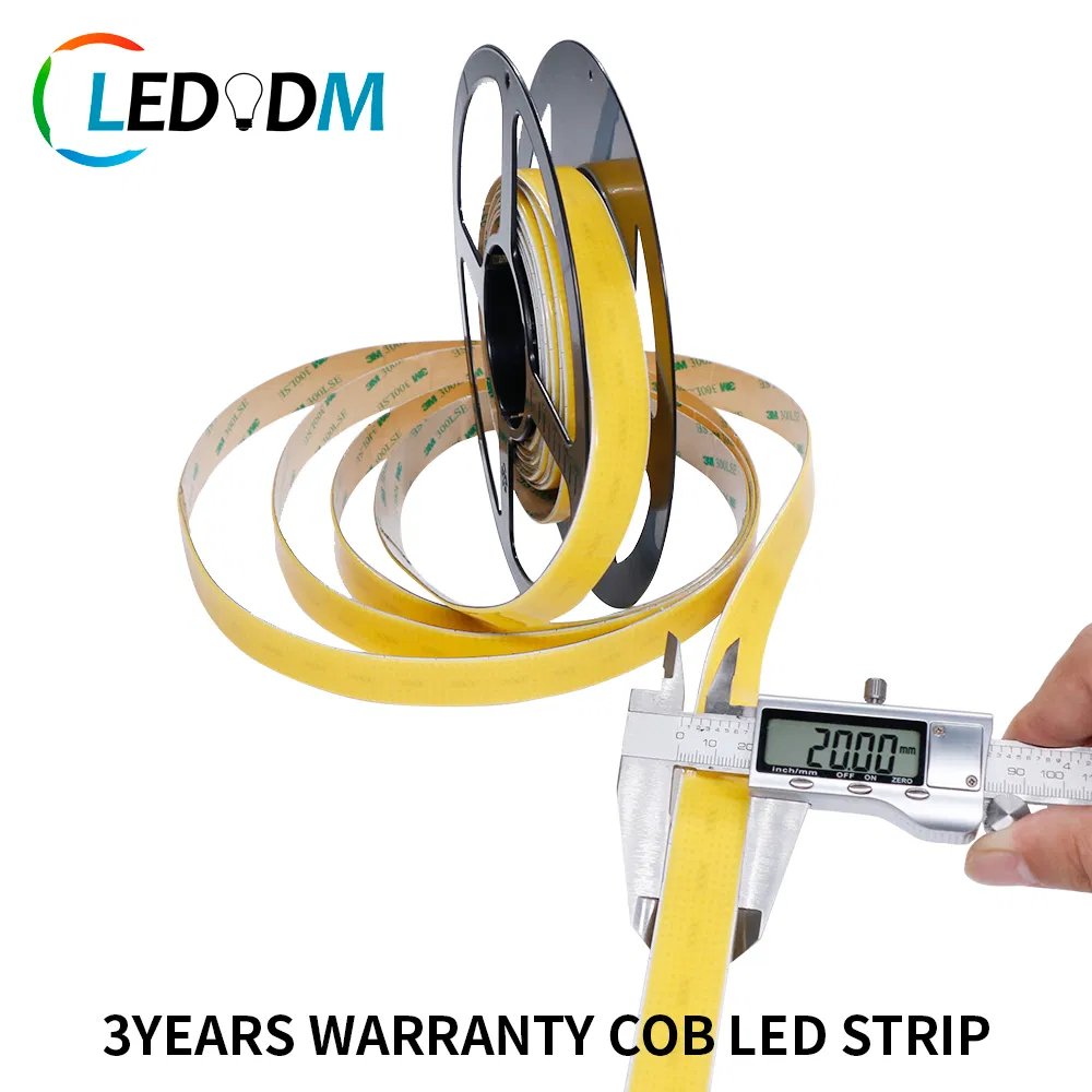 Flexible Brightest 12V 12 Volt 24V 3072chips/M 20mm Outdoor 4000K Ra>90 COB LED Strip