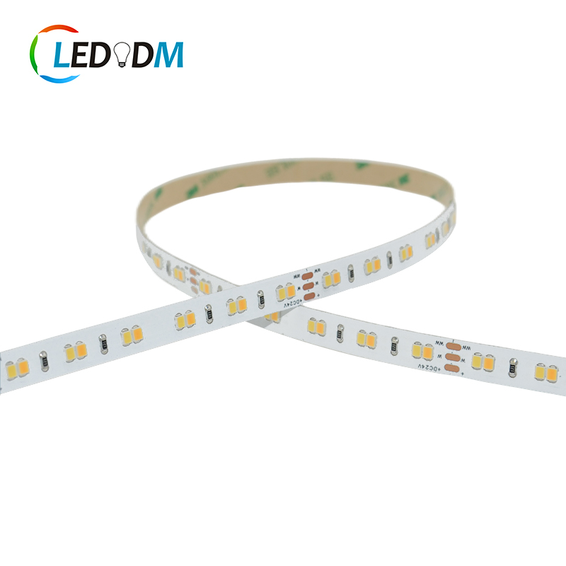 High Brightness CCT Tunable White 2835 24V 60LEDs 120LEDs/M LED Strip LED Light