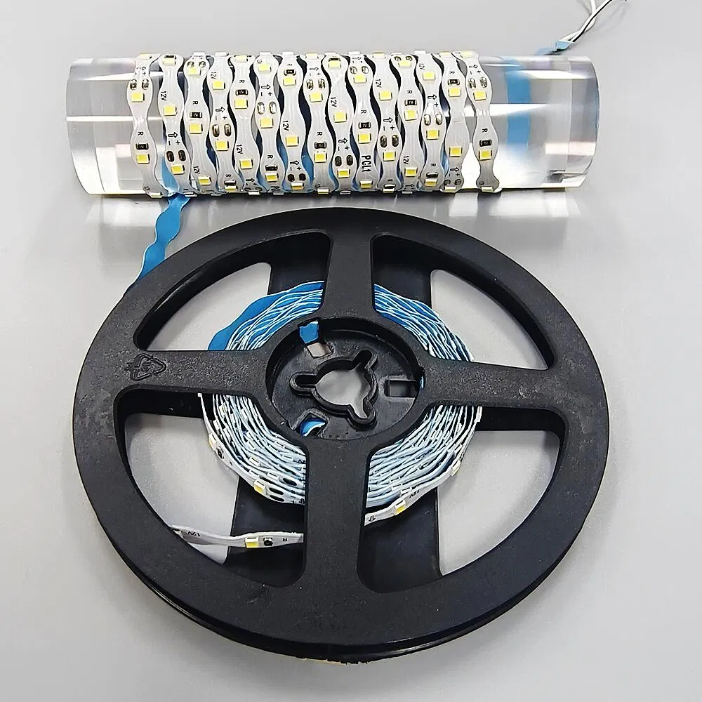 Customized Acrylic Sign Letters SMD2835 60LEDs/M White 12V S Shape Zigzag LED Strip