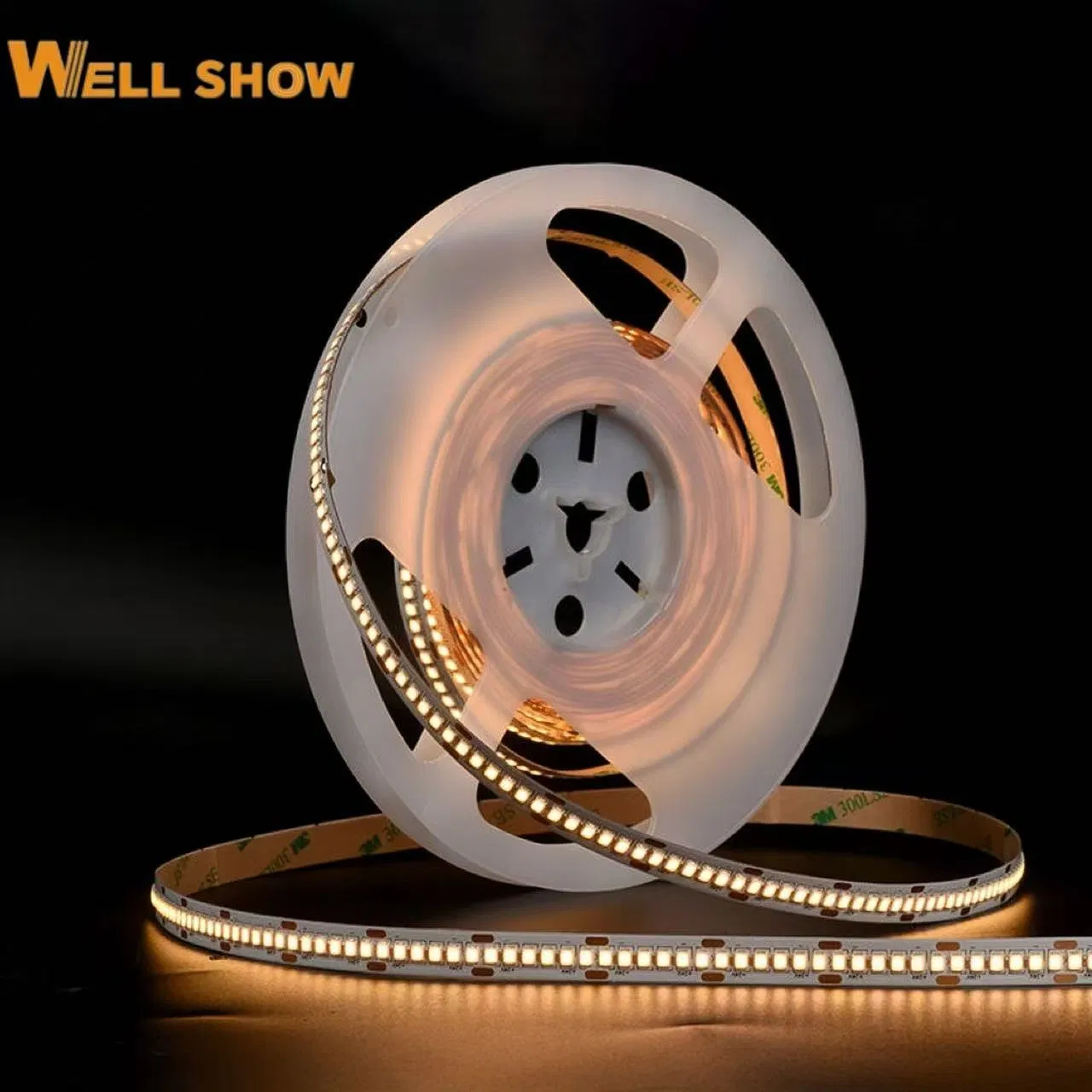 High Efficacy 240LED/M 2835 SMD 24V 8mm Dimmable Addressable Outdoor LED Strip