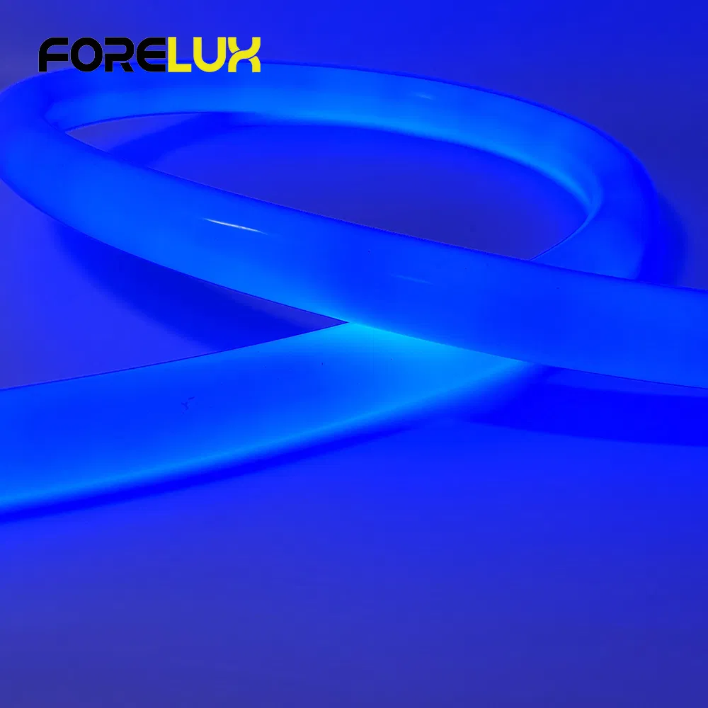 RGB 360 Emitting Angle D25 Silicone LED Neon Flex LED Strip Light for Ambient Lighting