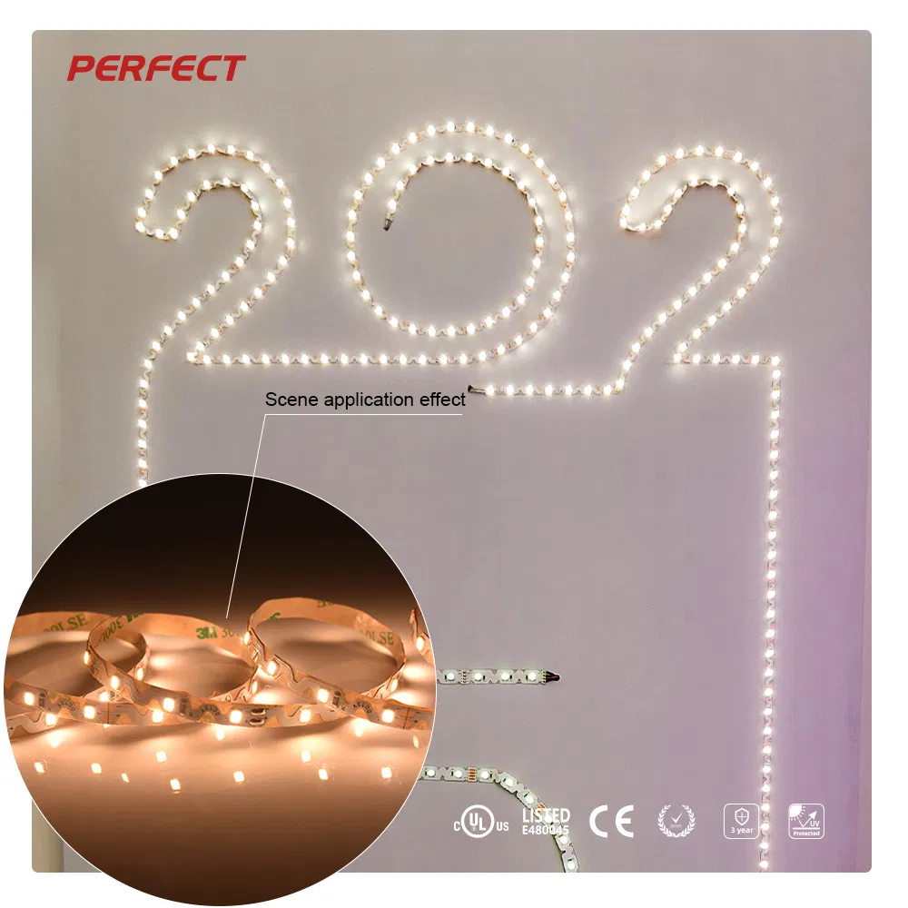 Perfect Zigzag S Shape Easily Bendable SMD2835 12V LED Strip