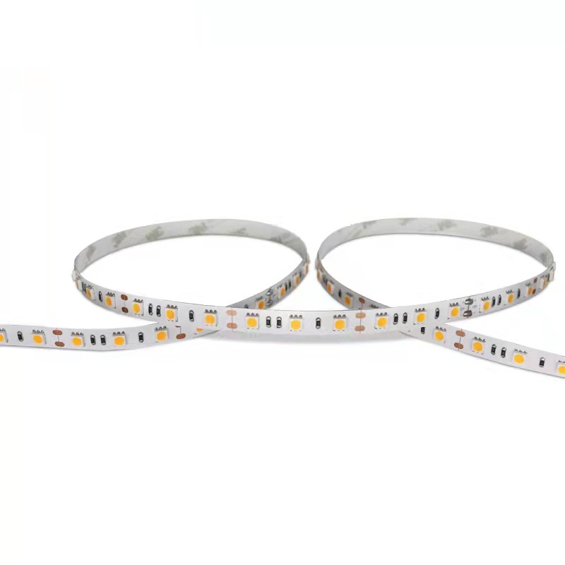 Three-Color Tunnable Constant Current Flexible SMD2835 Linear LED Strip for Office Corridor Groove Tube Light