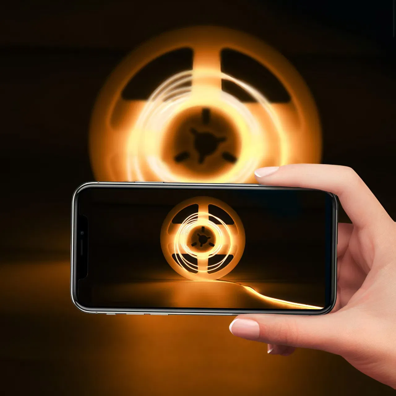 3mm Ultra-Narrow 24V High CRI90 Flicker-Free COB LED Strip Precision Ambient Lighting