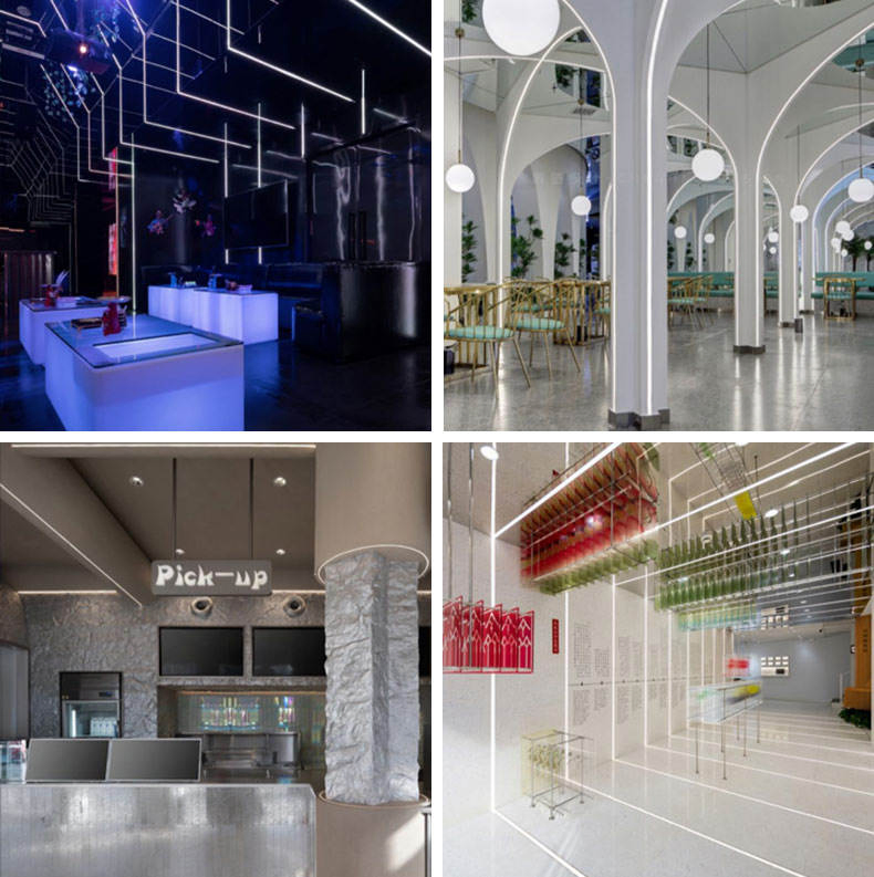 Customized Bendable Zigzag DIY LED Light Tape S Shape 6mm Ultra Slim Flexible Soft 2835SMD LED Strip Light Decoration Lighting