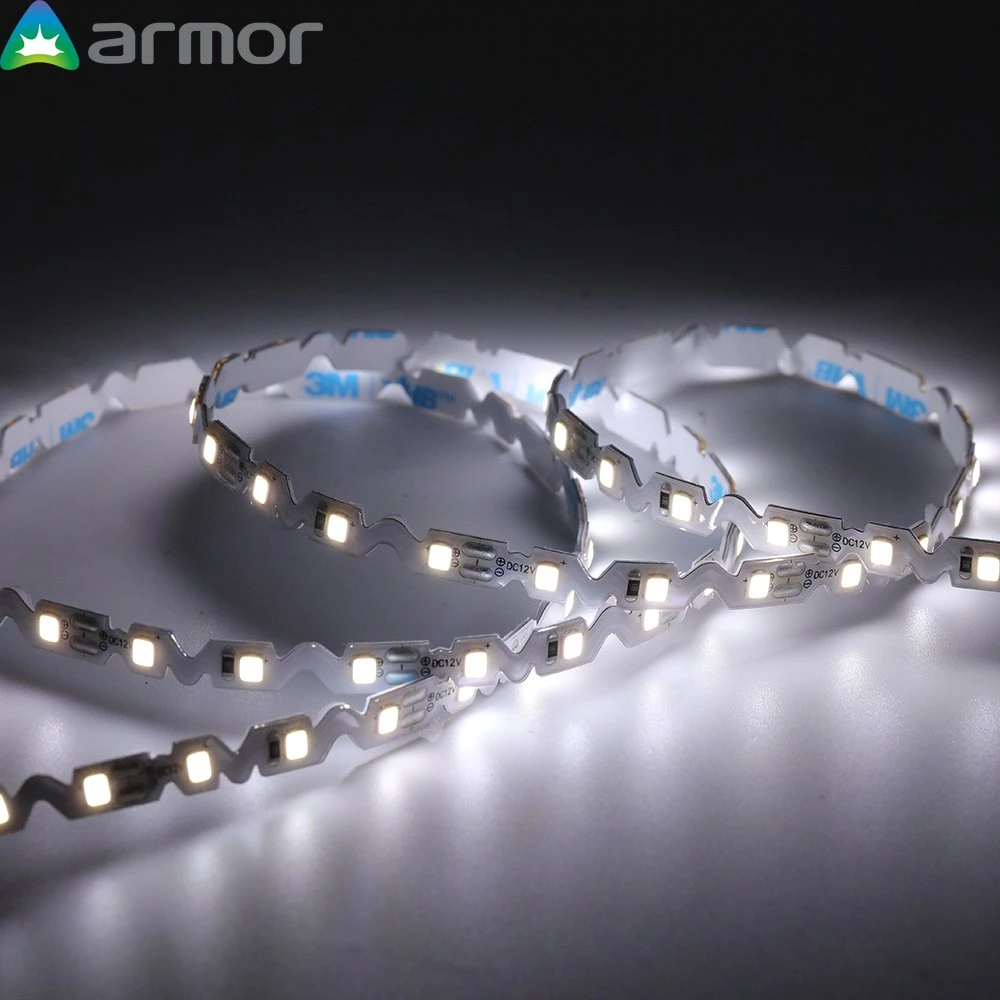 Super Bright Source 2835 Zigzag S Shape LED Strip for Signage 60LEDs/M