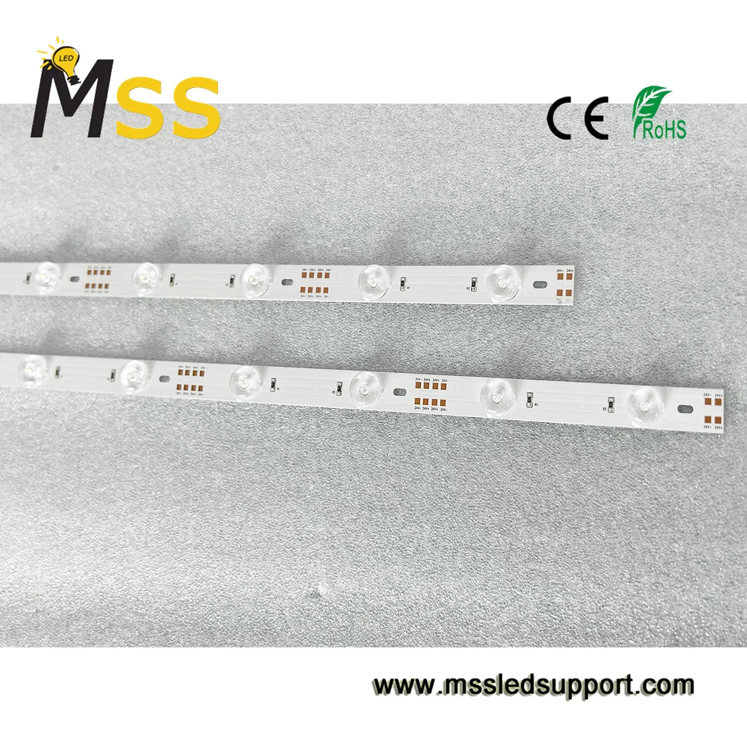 12V 24V High Power Aluminum Lighting Diffusion Reflection SMD3030 Rigid LED Bar with 170lens