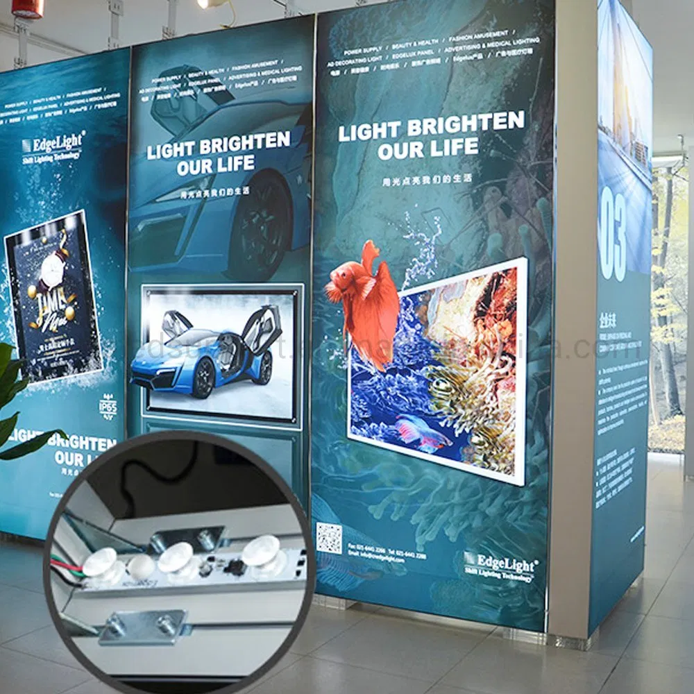 High Power 0sram LED Lightbar 24V 21W LED Edge Light Rigid Bars for Double Side Light Box Whose Depth +5cm