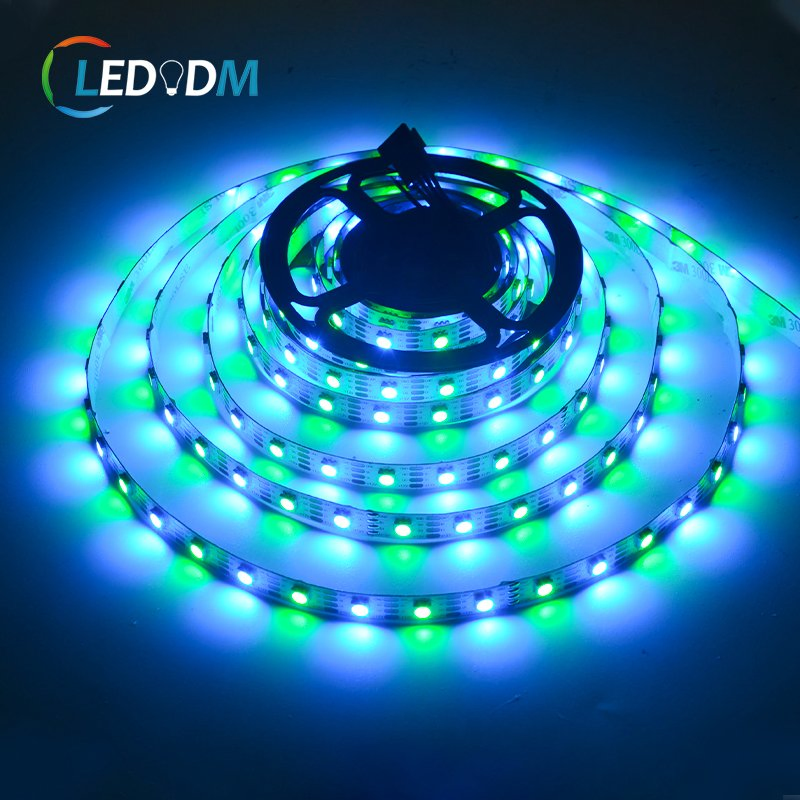 China Wholesale Factory 12V Ws2815 Ws2815b SMD5050 RGB Pixel Addressable LED Strips (ETL CE)
