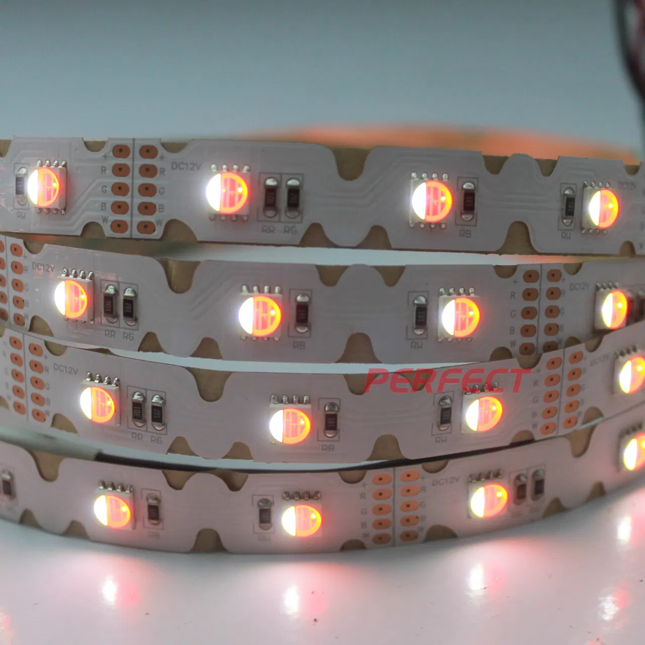 Flexible Zigzag Bendable S Shape SMD5050 RGBW LED Strip Light