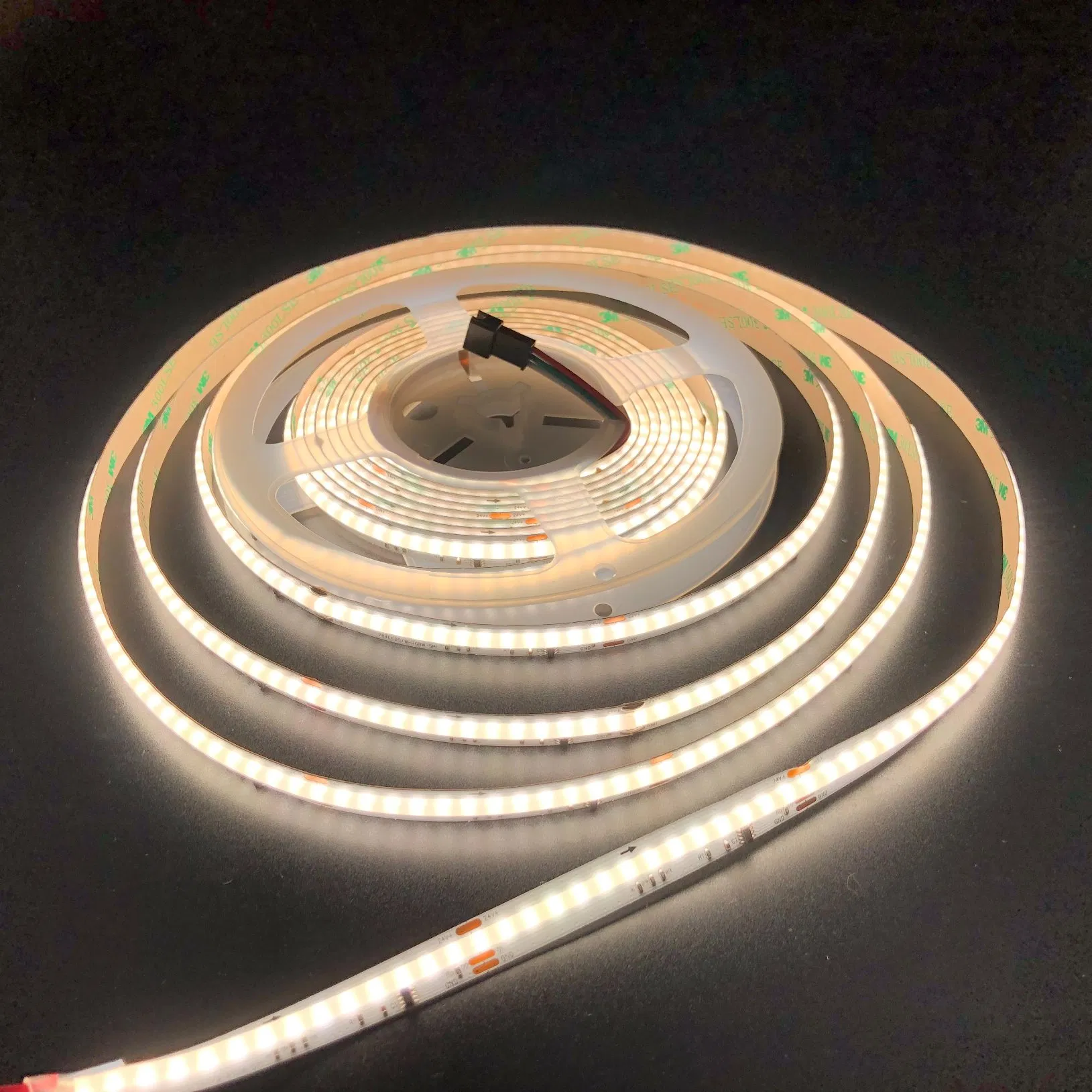 COB Digital Pixel LED Strip Rgbnw Pixel Ws2814 24V RGBW + Tunable White Flexible Tape