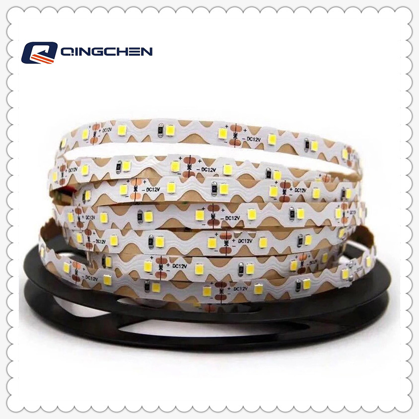 New Zigzag Bendable S-Shape LED Strip Light SMD2835 DC12/24V 7.2W/Meter S Type LED Strip for Advertising Light Box Letter Signs