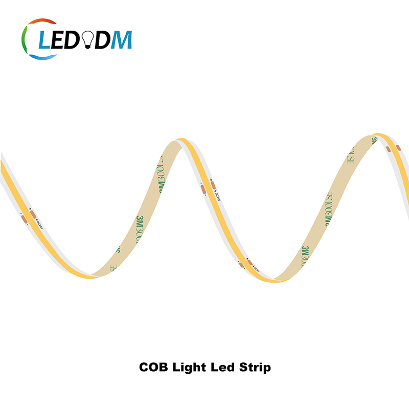 Dim to Warm 3mm Dotless Addressable RGB CCT Smart 1m Cheap Dream Color Ws2812b COB LED Strip with ETL CE Rhos
