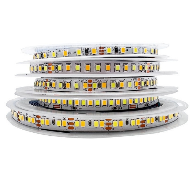 2700K-6500K Tunable White LED Strip Light PCB 8/10mm Dual-Color Flex Light Strip