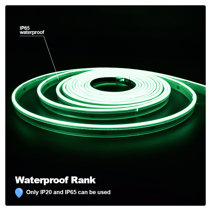 New Design COB Side Emitting RGB LED Strip Light Without LED DOT 24V Flexible No Light Spots for Decorating