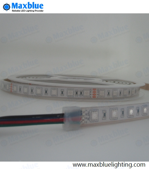 IP68 Waterproof RGB LED Strip Light 14.4W LED Tape