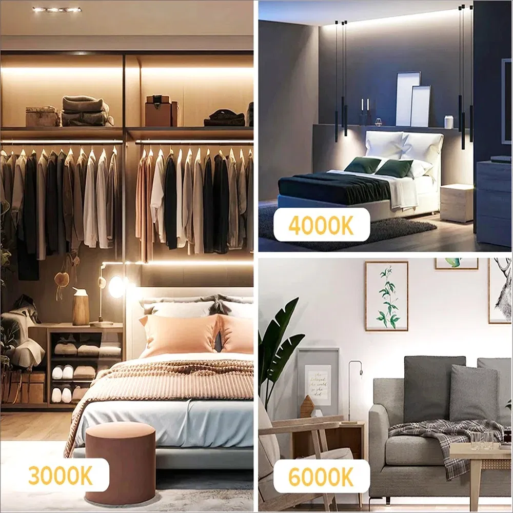 4in1 Addressable Ws2812 Sk6812 Pixel LED Strip 5050 RGB RGBW DC5V 12V 3060144LEDs