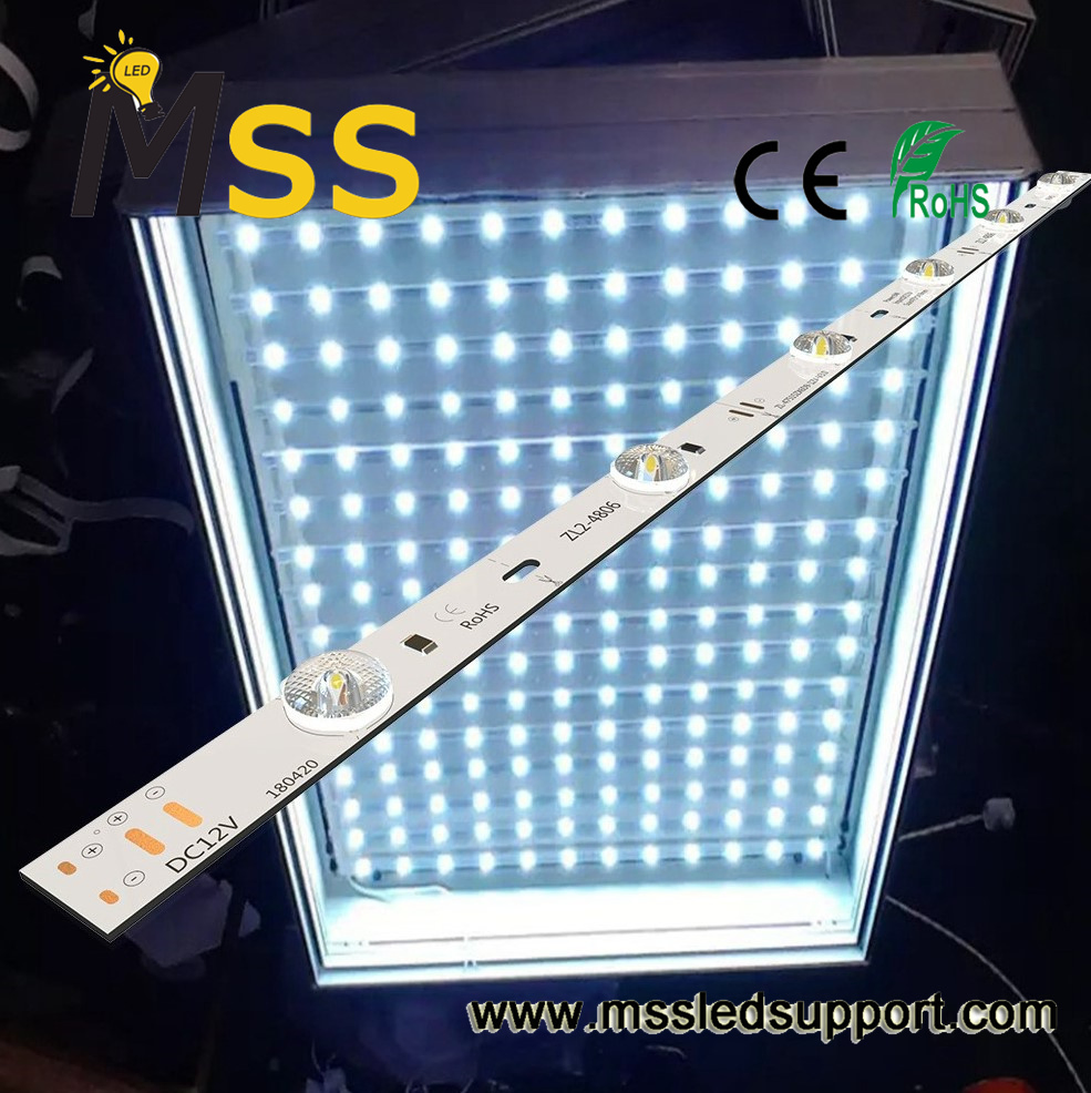 12V 24V High Power Aluminum Lighting Diffusion Reflection SMD3030 Rigid LED Bar with 170lens