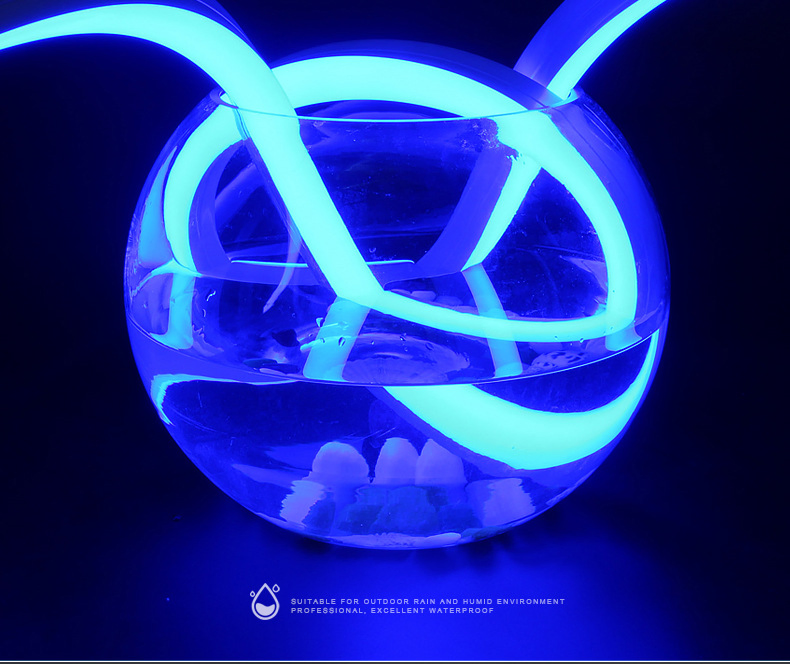 3D Side Emitting LED Flexible Silicone Waterproof Digital Neon Light Strip