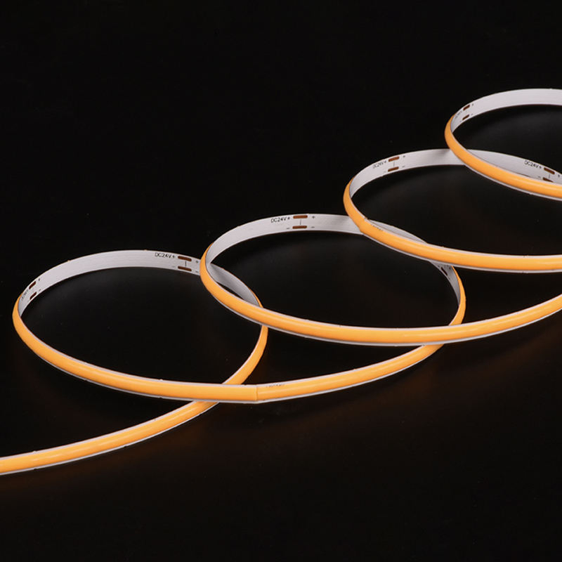 2700-6500K Ultra Narrow 4mm Dimmable COB 12V Natural White Flexible 5mm LED COB Strip