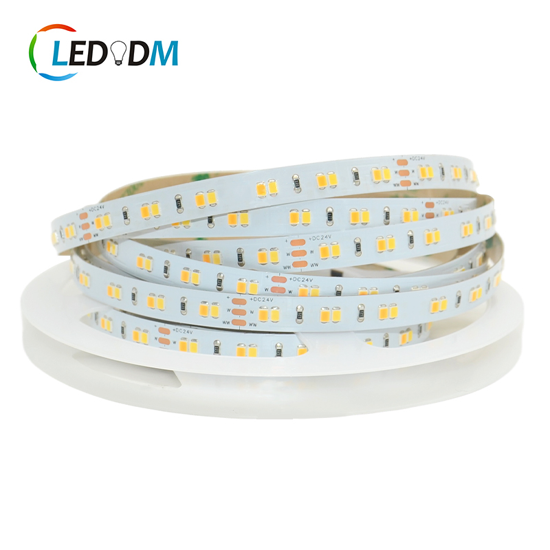 High Brightness CCT Tunable White 2835 24V 60LEDs 120LEDs/M LED Strip LED Light