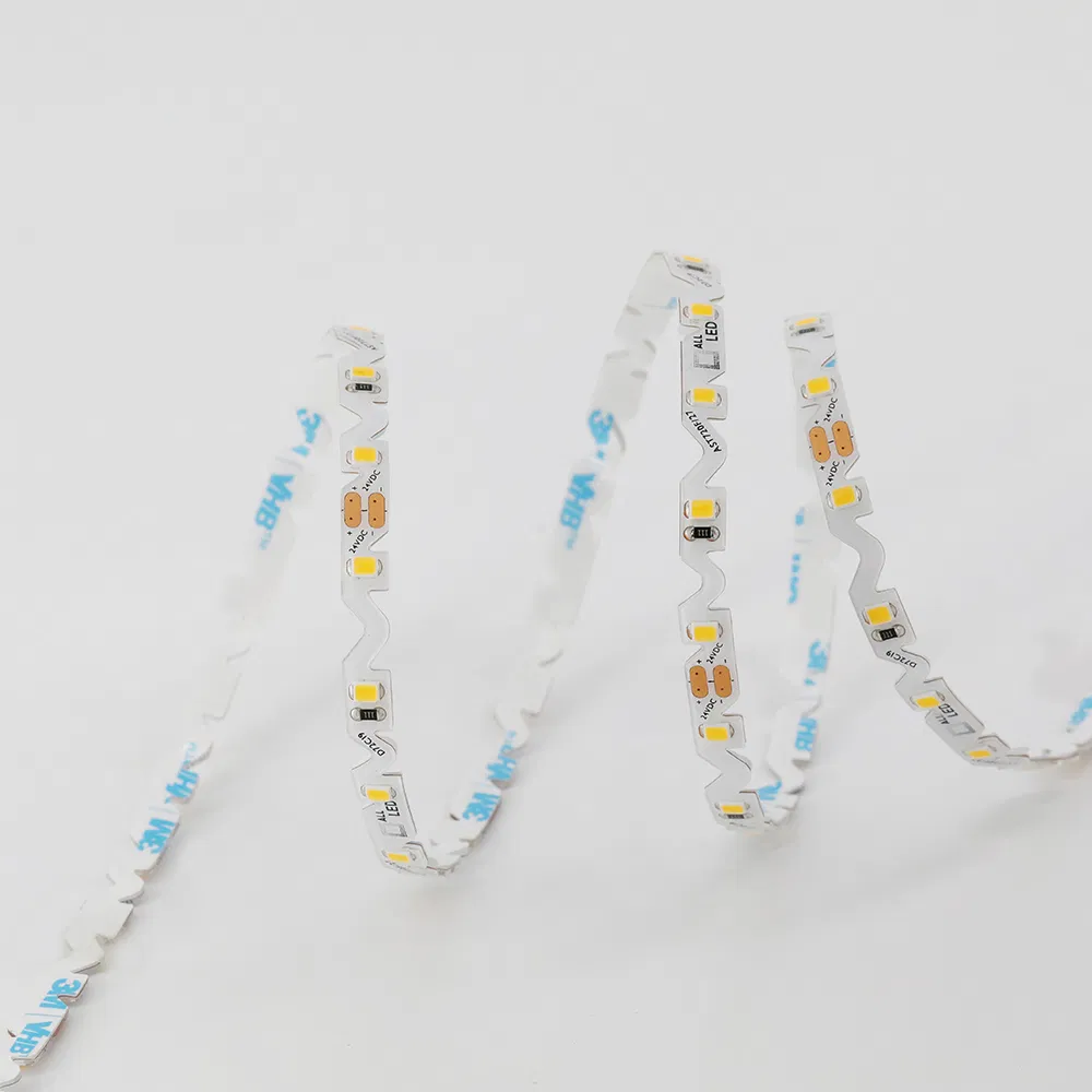 Super Bright Source 2835 Zigzag S Shape LED Strip for Signage 60LEDs/M