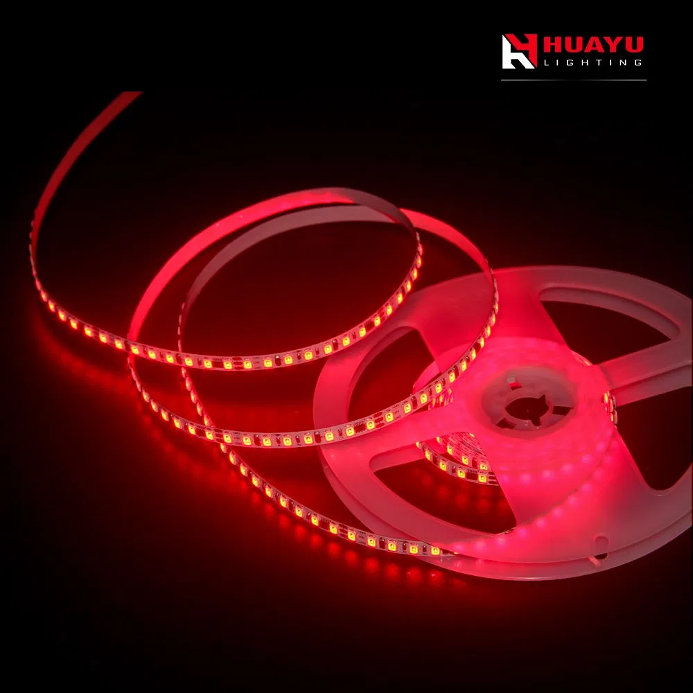 SMD2835 RGB LED Strip 24V 6mm Width 20IC/M Spi Addressable 3-Wire for Indoor/Outdoor Lighting