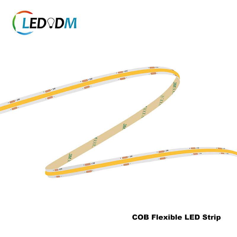 Dim to Warm 5V Brightest Dimmable Rgbic Smart Buy COB LED Strip China DC12V Double Row 48V COB LED Strip with ETL CE Rhos