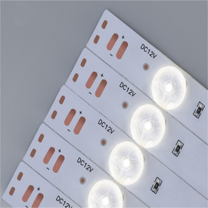 12V Soft Film Ceiling Light Box 3030 Lens Roller Shutter Light Box Light Source Diffuse Reflection LED Rigid Bar