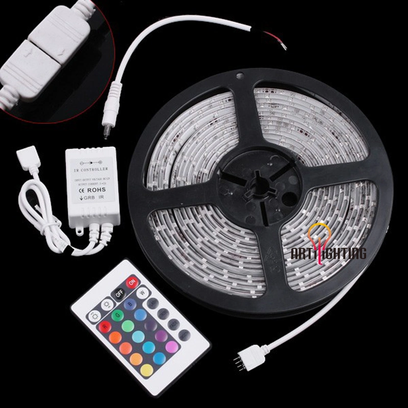 New Arrivals 5m SMD 2835 120LEDs/M 3000K 4000K 6500K RGB LED Strip Lights 12V 24V CCT Tunable White LED Strip