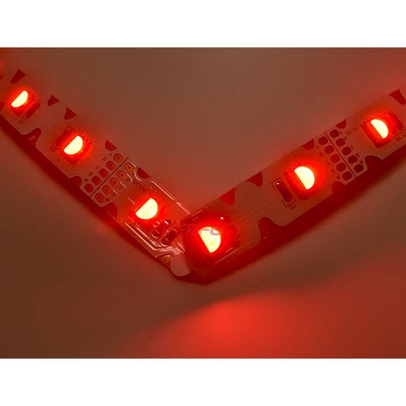 CE &amp; RoHS Flex Zig Zag Bendable RGBW 5050 S-Shape LED Strip