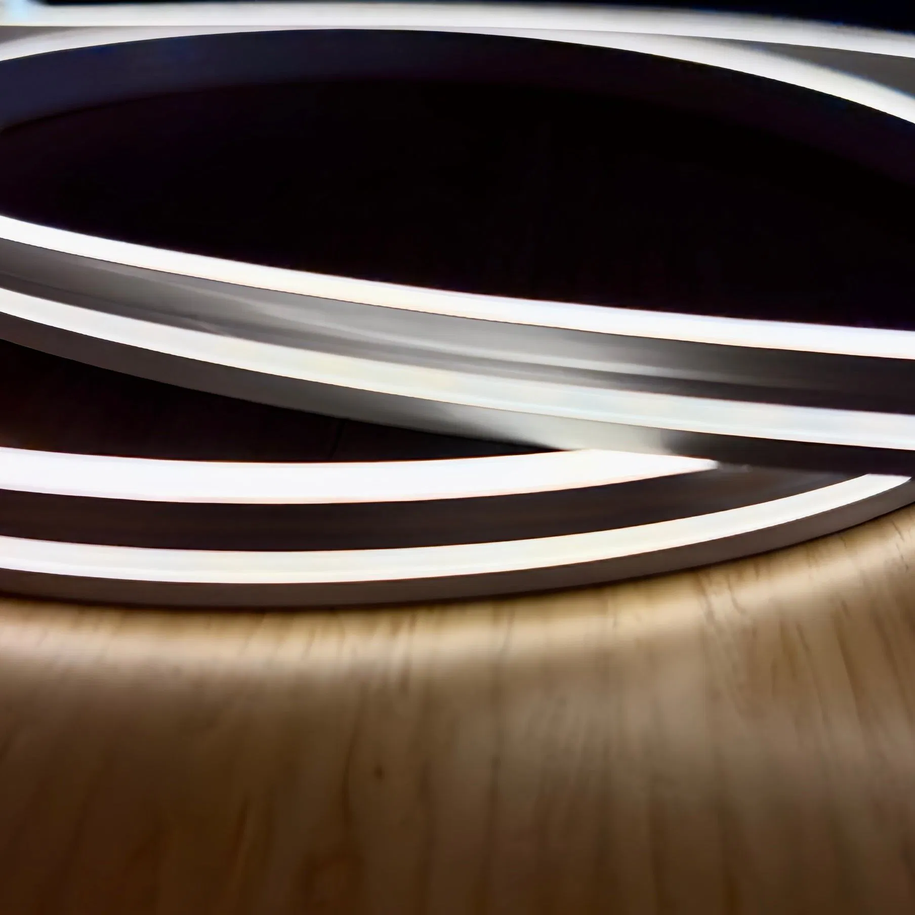 24V 2835 120d 5mm Square Silicone Tube 04X10mm Side-Emitting IP67 Waterproof Free Cut Silicone LED Neon Strip