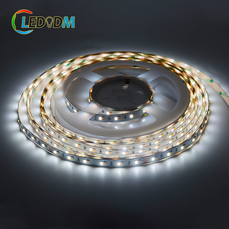 SMD2835 Dimmable and Tunable Color CCT 120LED/M DC24V White LED Strip Light