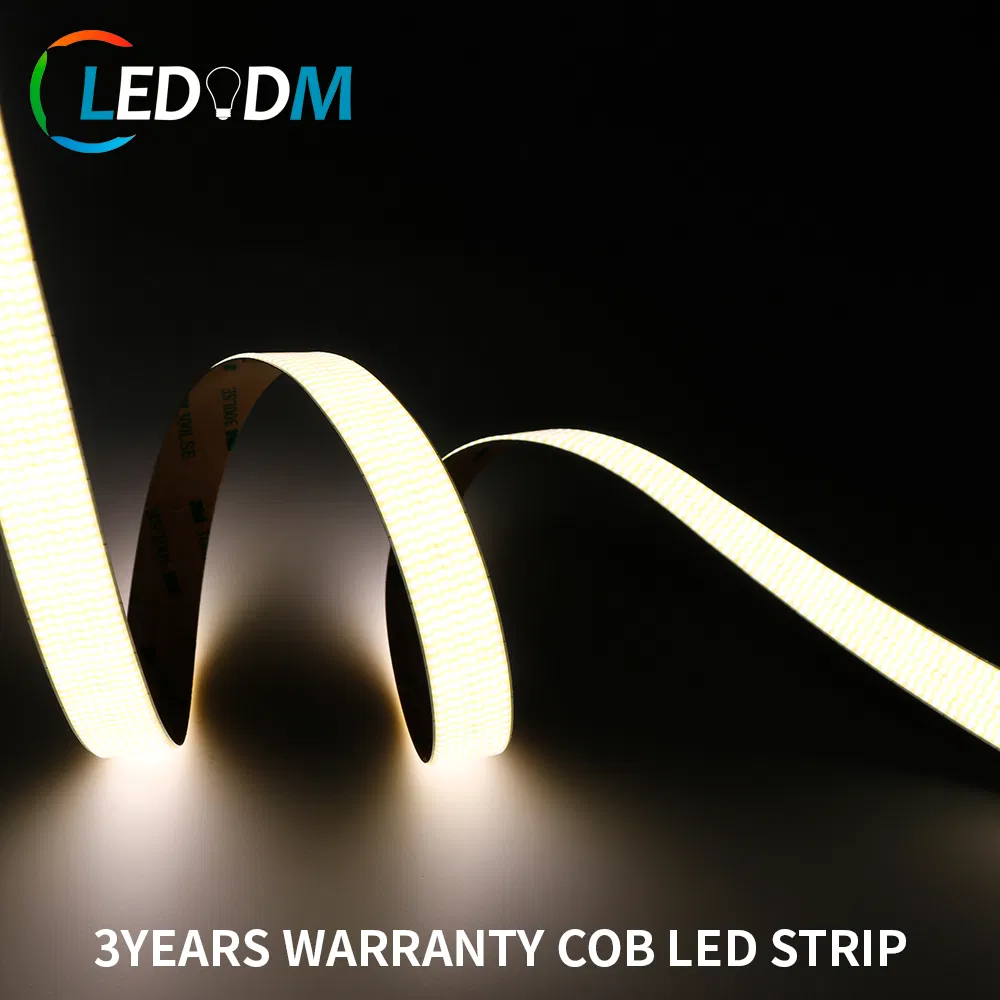 Flexible Brightest 12V 12 Volt 24V 3072chips/M 20mm Outdoor 4000K Ra>90 COB LED Strip