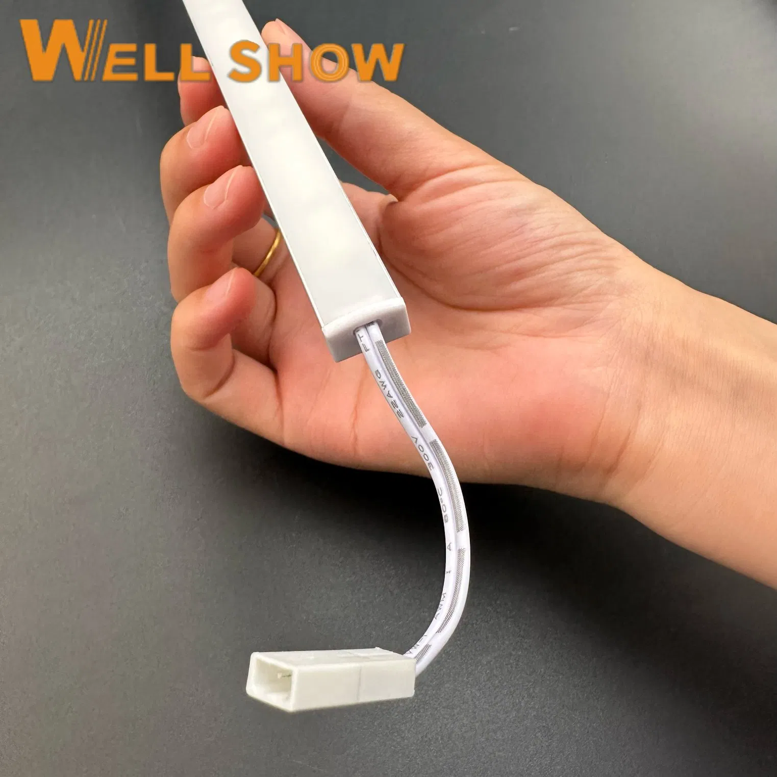 12V/24V Custom Length LED Rigid Bar Light Magnetic Strip Shelf Light