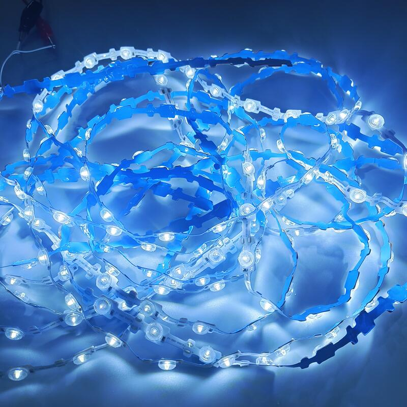 SMD 5mm 6mm 7mm 8mm 10mm 12mm PCB Width S Shape Zigzag Bendable LED Strip