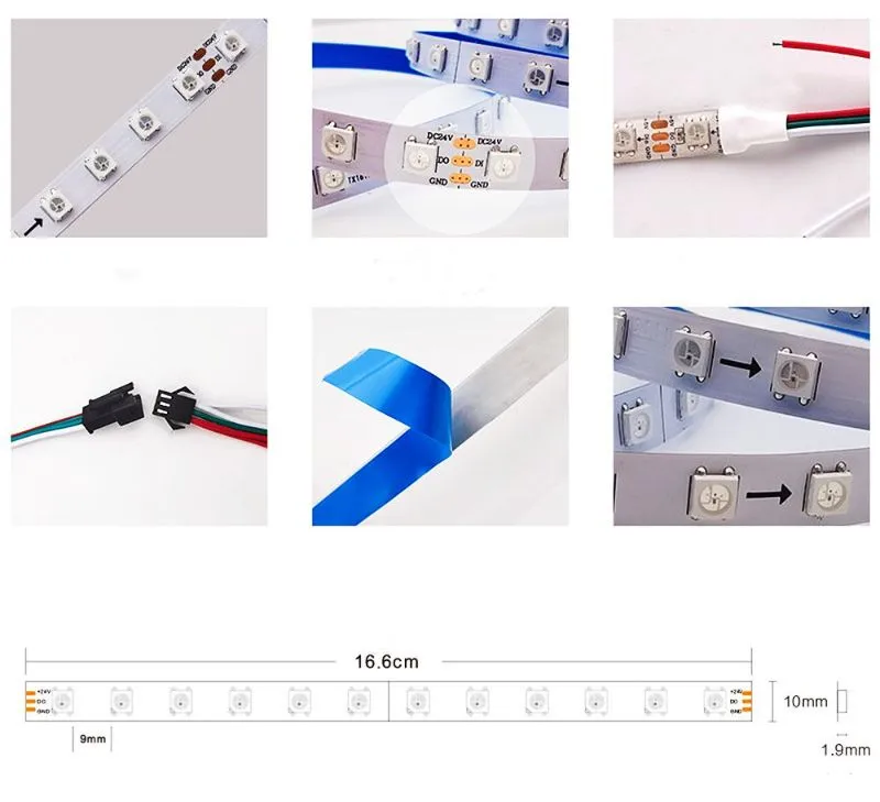 RGB LED Strip Colors