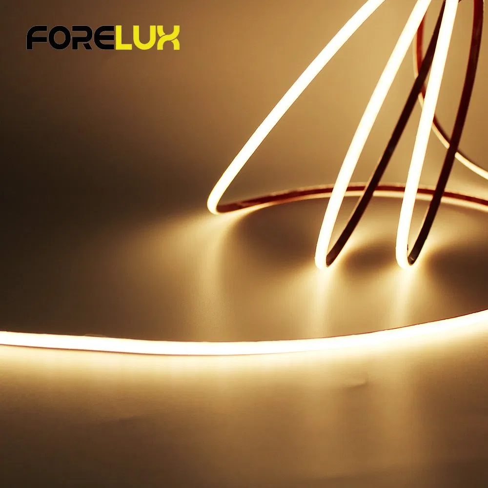 Ultra Narrow 5mm 5m/10m/15m Long 10W/M 24VDC Free Cutting Seamless Scob LED Lights Strips