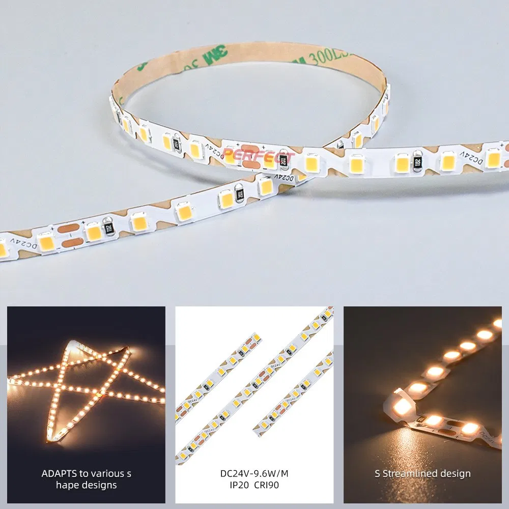2835 LED Strip S Shape Flexible 12V LED Strip Zigzag 60LEDs 120LEDs