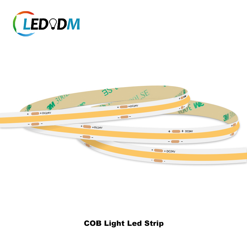 Dim to Warm 3mm Dotless Addressable RGB CCT Smart 1m Cheap Dream Color Ws2812b COB LED Strip with ETL CE Rhos