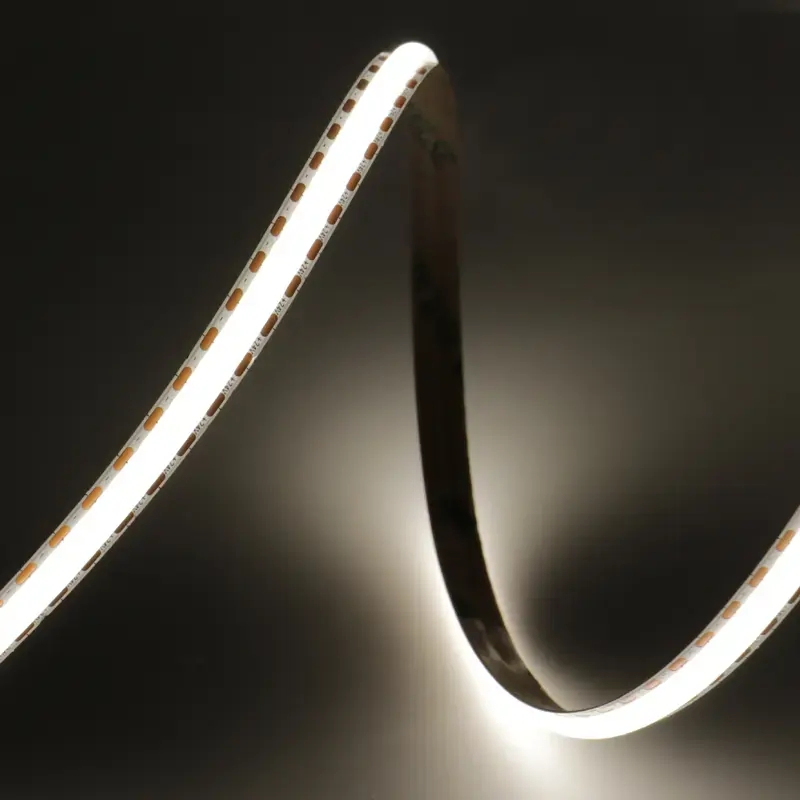 Flexible LED COB Strip Lighting for Outdoor Cold White Illumination