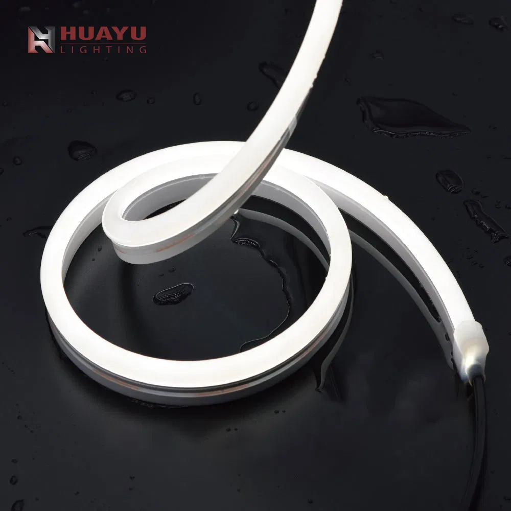 Flexible Cuttable Neon 10X22 Side Glow Mushroom Head Connector Waterproof RGB Smart Addressable LED Strip