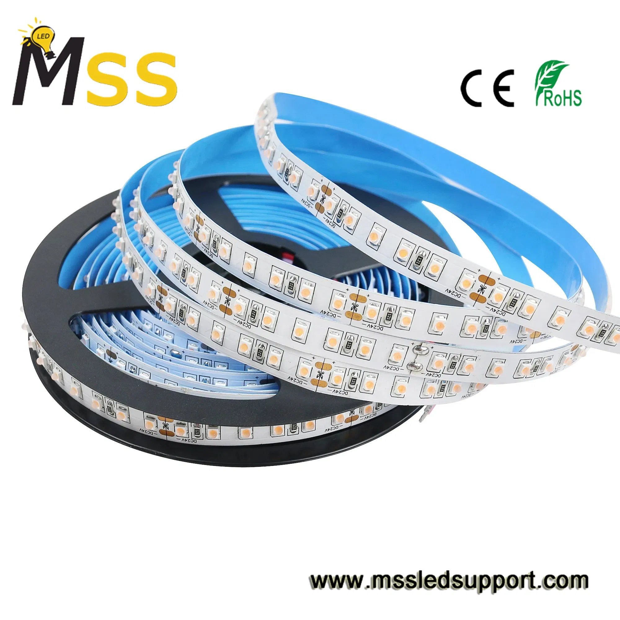 Narrow Beam 30 60 Degree SMD2835 LED Strip Low Voltage DC12V 24V Flexible Strip LED Tape for Wall Washer Lighting