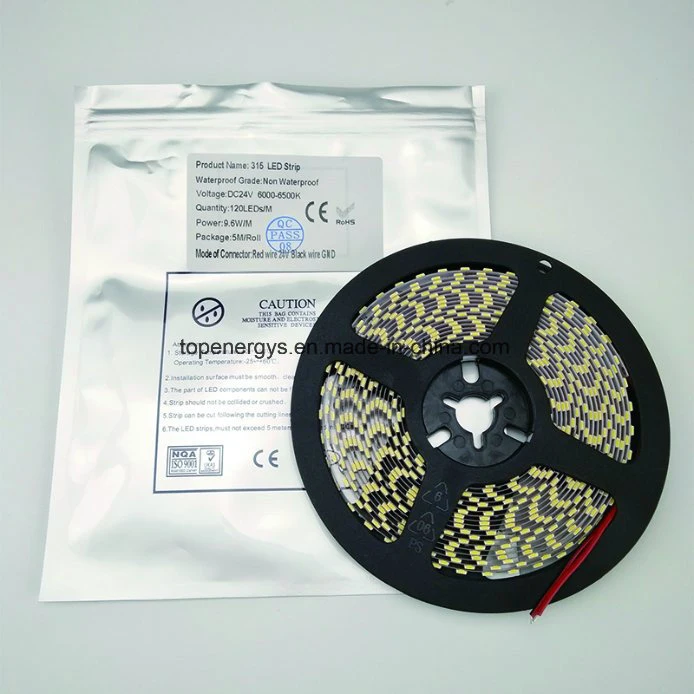 Side Emitting High Brightness 120 LEDs SMD 315 LED Lighting Strip