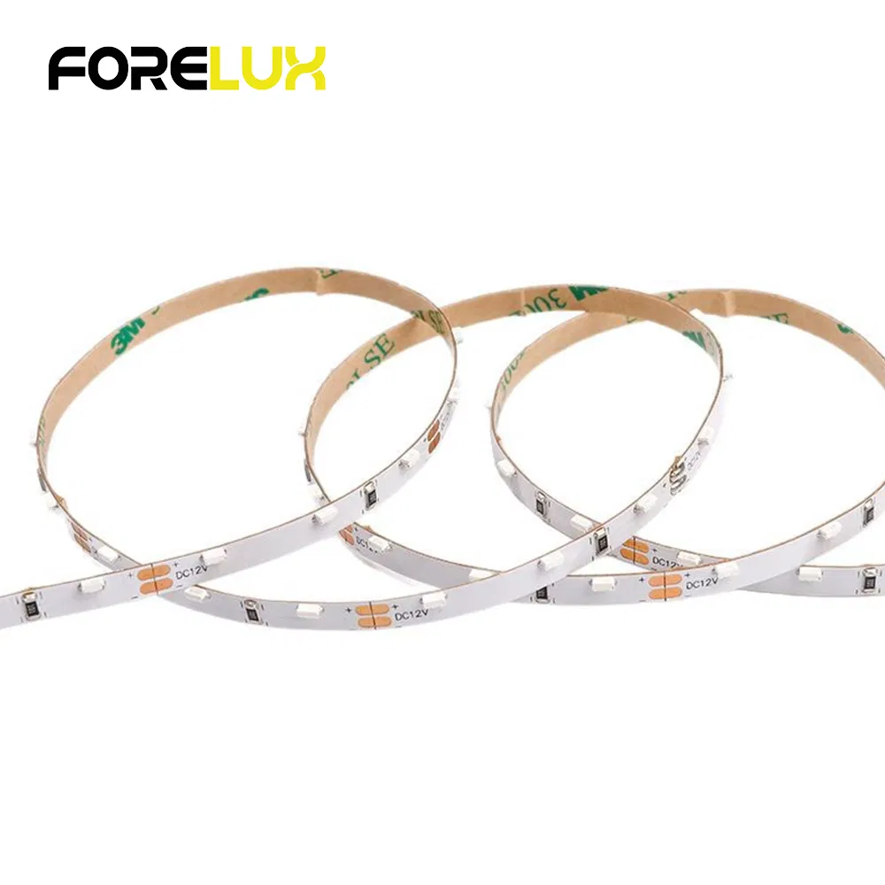 Wholesale White/Red/Green/Blue/Yellow Side Emitting 60LEDs LED Light Strips 24VDC 3014